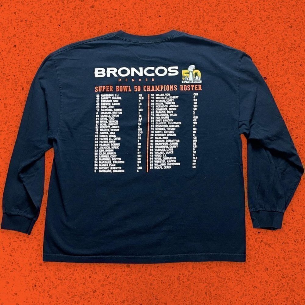 Denver broncos long sleeve shirt - Picture 2 of 4